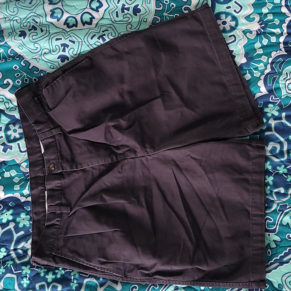 Men's Haggar black shorts sz 34